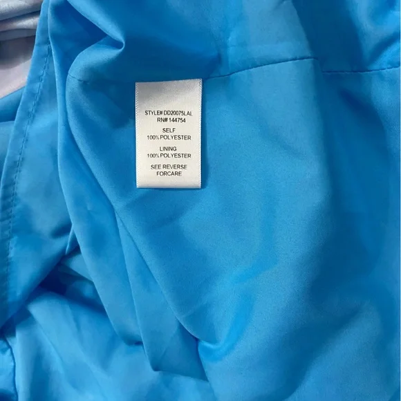 DRESSED IN LALA Never Too Much Oversized Maxi Dress Blue + Lilac Large Punk - Picture 16 of 16